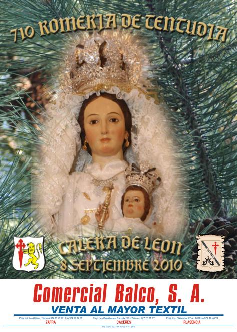Romería de la Santísima Virgen de la Tentudía 2010 Calera de León